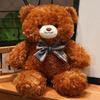 Cartoon Cute Little Bear Plush Toy with Bow Tie - Perfect Birthday Gift