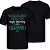 Koszulka Czarna T Shirt Na Imieniny Personalizacja Miesiąc Solenizanta