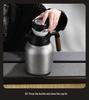 Premium Titanium Stewing Teapot with Smart Temperature Display – Large Capacity Household Thermos for Health-Conscious Tea Brewing