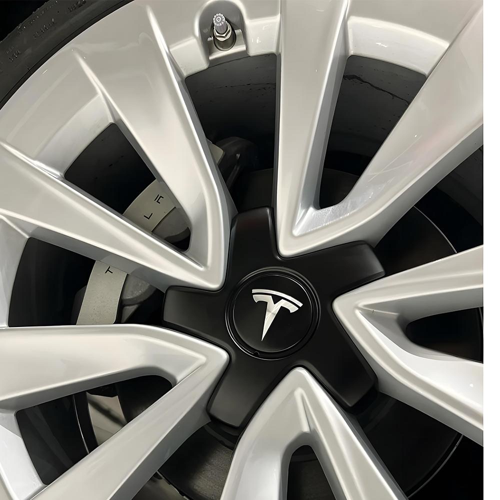 4PCS 56mm Auto Wheel Center Hub Tyre Vehicles Caps Cover Rim Sticker Badge Accessories For Tesla Model 3 Model Y Model S Model X