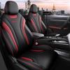 Binyue Cool 2022 Universal Leather Car Seat Covers - Four Seasons, Detachable, Full Surround Design