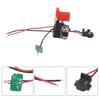 29*60*27mm Drill Trigger Switch 37g Black+Red DCJZ1601