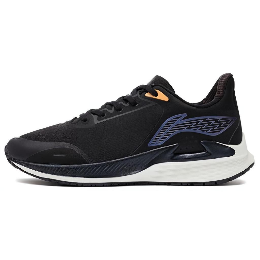 Li Ning Slip Resistant, Abrasion Resistant, Breathable Low Top Running Shoes Women's Black ARMR018-1