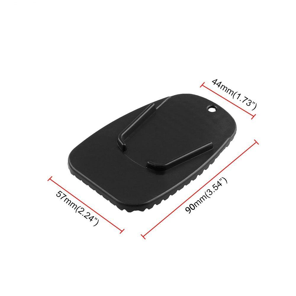 Support Foot Extension Pad Motorbike Side Kick Stand Pad Motorcycle Kickstand Parking Plate Base