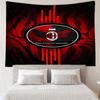 Ac Football Club Tapestry Hanging for Bedroom,Livingroom, Playroom,Decor Art Room Wall Tapestry Holiday and Birthday Gifts