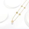 ALTERA Stainless Steel Hot Selling Gold Plated Clover Charm Bracelet Luxury Five Leaf Flower Bracelets Jewelry For Women Gift