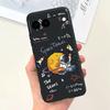 Für Google Pixel 7 Pro Hülle Weiche Silikon Handyhülle Für Pixel7 Google 7Pro Stoßfänger Niedliche Mode Cartoon Hülle Katze Mond Nacht Tasche
