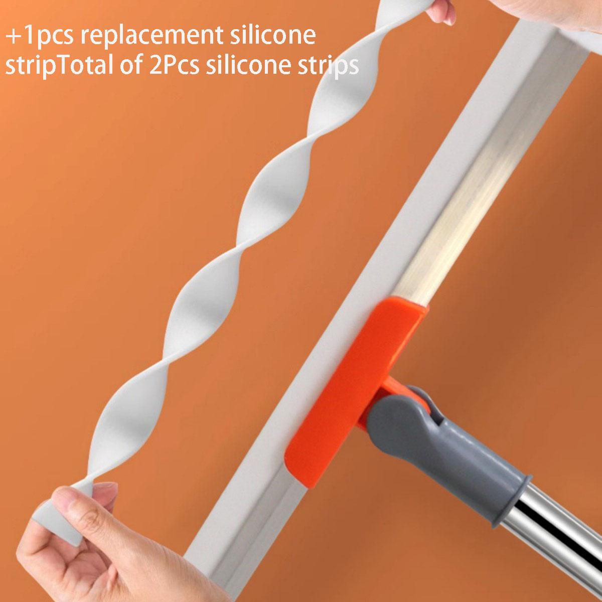 

Силиконовый скребок для метлы Magic Wiper для уборки стекол на высоком месте, швабра для пола, бытовая ванная комната, подметание воды, силиконовый скребок для метлы Mag