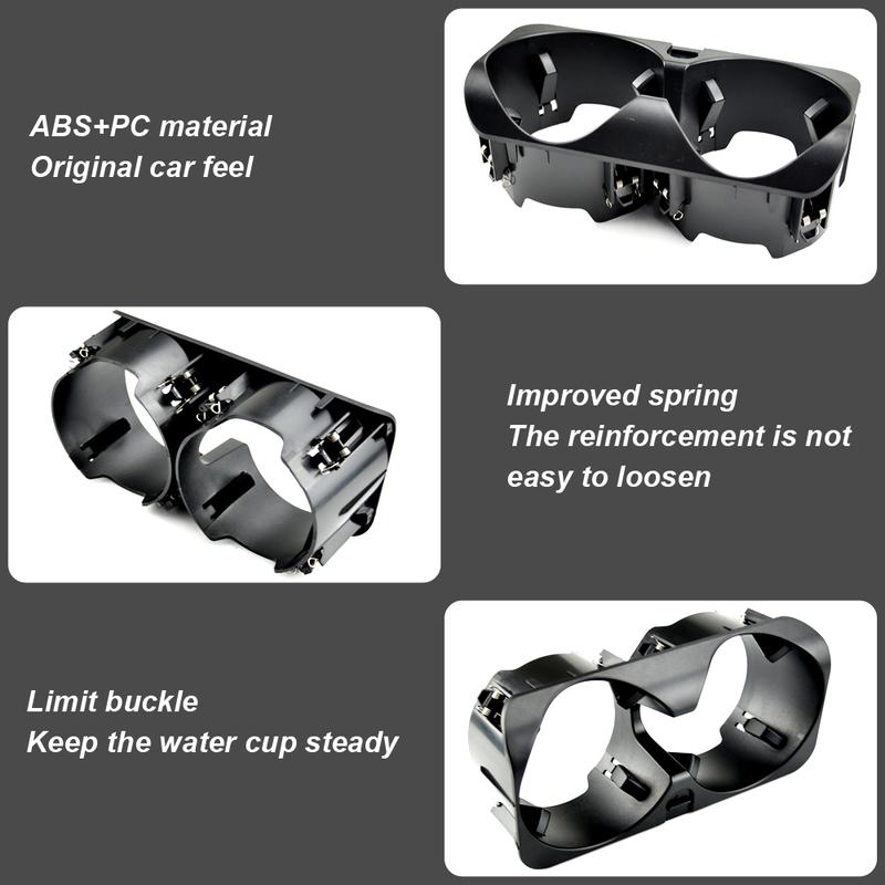 A2218130014 Cup Drinks Holders and Armrest Tray Coin Box For Mercedes-Benz S300 S350 W221 V221 CL 2009 2010 2011 2012 2013-2015