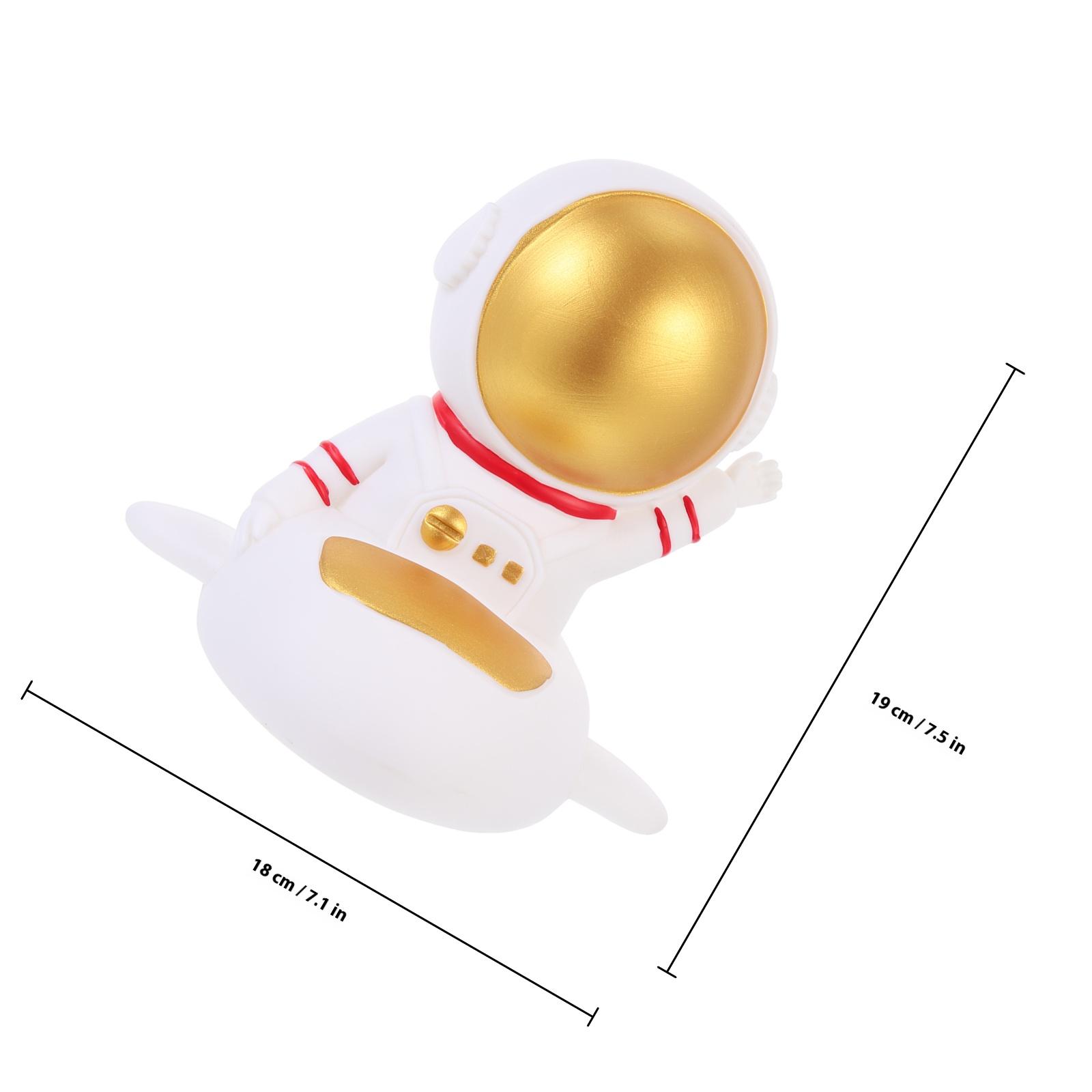 Копилка-астронавт, декоративная копилка, милая мультяшная копилка в форме космонавта для детей, настольное украшение, домашний декор