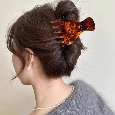 Klips do włosów Łatwy w użyciu Klips do nasady włosów Odporne na rdzę Sprężyny Tył głowy Szpon do włosów Dekoracyjne akcesoria do włosów