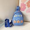 Capybara Cartoon Print Chest Bag Backpack Waist Bags Lightweight Stylish Gift