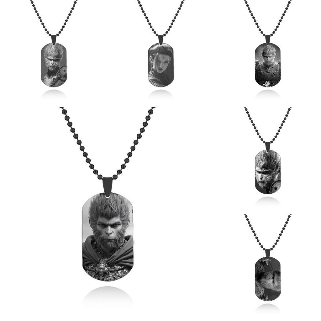 Black Wukong Myth Necklace Dressing Accessory Game Periphery Gift Collection