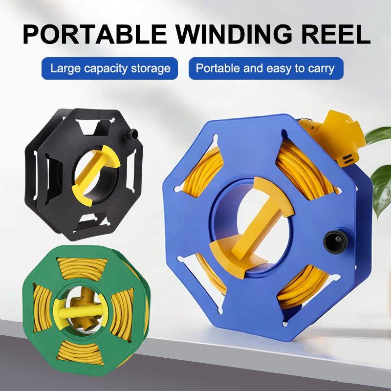 Winding Reel Wire Storage Reel Closing Line Winding Disk Rolling Line Dish Cable Winding Reel Winding Winch Cable Winding Winch