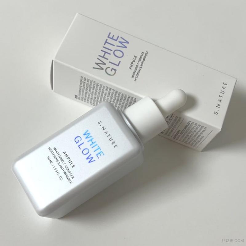 S.NATURE White Glow Ampoule 50ml (+Free gift)