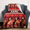 Exquisite Elephant Design Home Customize Your Name Blankets Soft Cozy And Lightweight For All Seasons Perfect For Picnics Sofa Relaxation Office