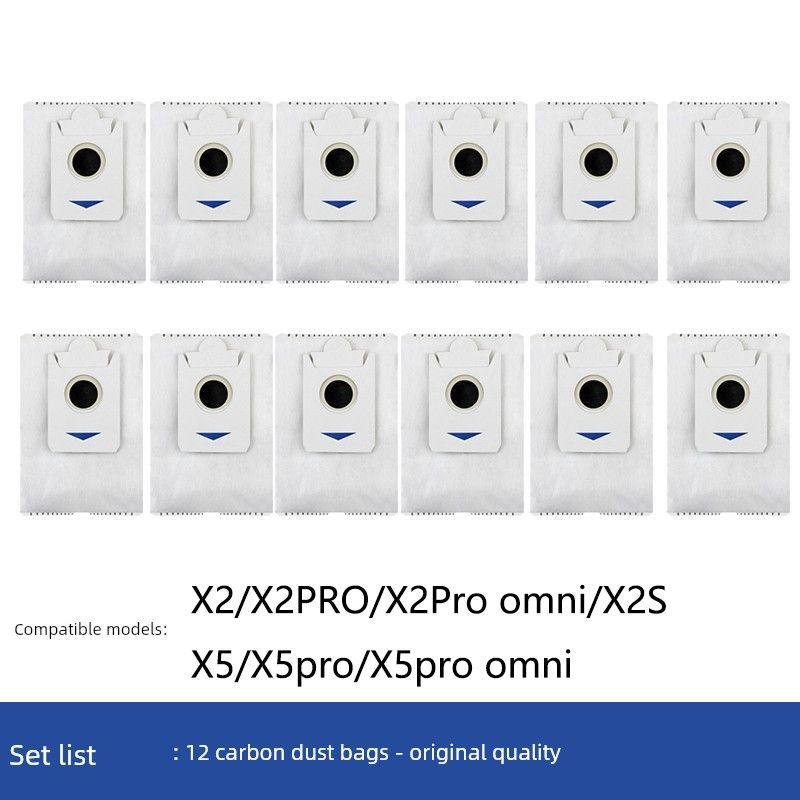 Suitable for Ecovacs Vacuum Cleaner Dust Bags X11/X8/T80/T50/X9/T30/X1/X12 Accessories Garbage Bags