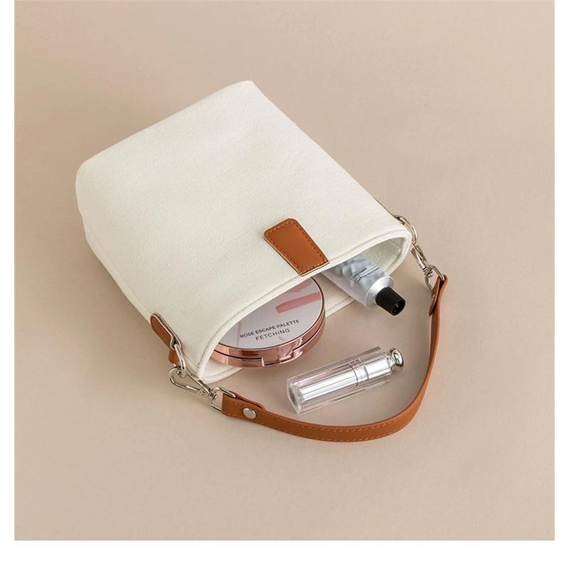 Nowy Styl Damska Torba Kurierska Torba Wiadro Torba na Ramię Torba na Telefon Komórkowy Prosta Damska Torba Płócienna Mała Torba Kurierska Mała Kwadratowa Torba