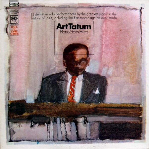

LP Record ART TATUM - Piano Starts Here CS9655 COLUMBIA 1987 US Jazz Used