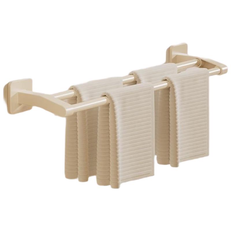 Gureide No-Drill Wall-Mounted Double Towel Bar