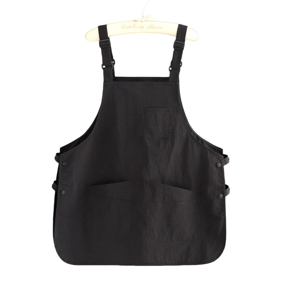 New Japanese Style Catering Workwear Apron Stain Resistant Household Painting Aprons Waterproof Work Clothes for Cafe Barber