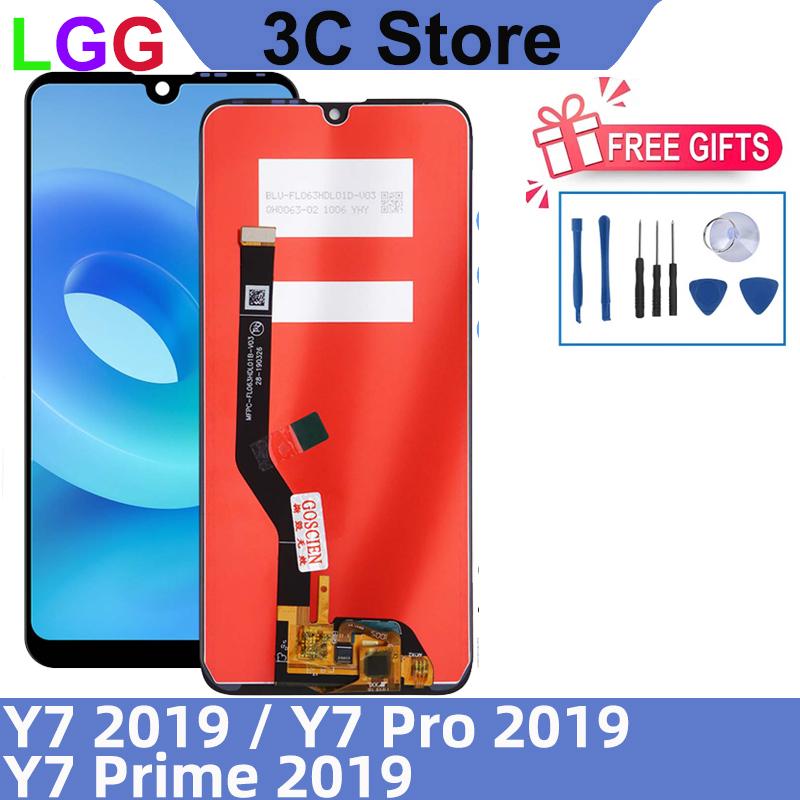 

LCD Display for Huawei Y7 2019 / Y7 Pro 2019 / Y7 Prime 2019 /Enjoy 9 Touch Screen Digitizer Assembly Replacement Parts 4K HD