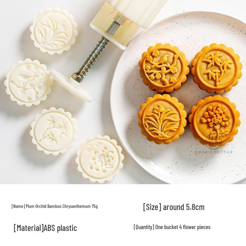 20g Butterfly Mooncake Mold for Mother's Day & Mid-Autumn Festival - Perfect for Bite-Sized Pastries