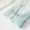New Chinese Summer Stand up Collar Mulberry Silk T-shirt