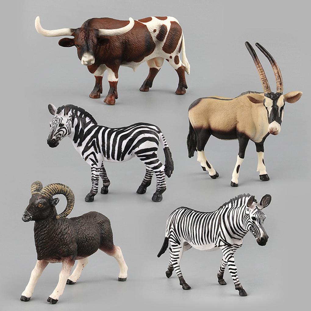 Simulated African Wild Creature Model Lifelike Model Lifelike Toy Home Toy Home Office Decoration Desktop Ornaments