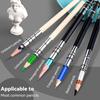 Dual-headed Art Write Tool Extender Adjustable Pencil Extension Stationery Practical Exquisite Portable for Sketch School Office