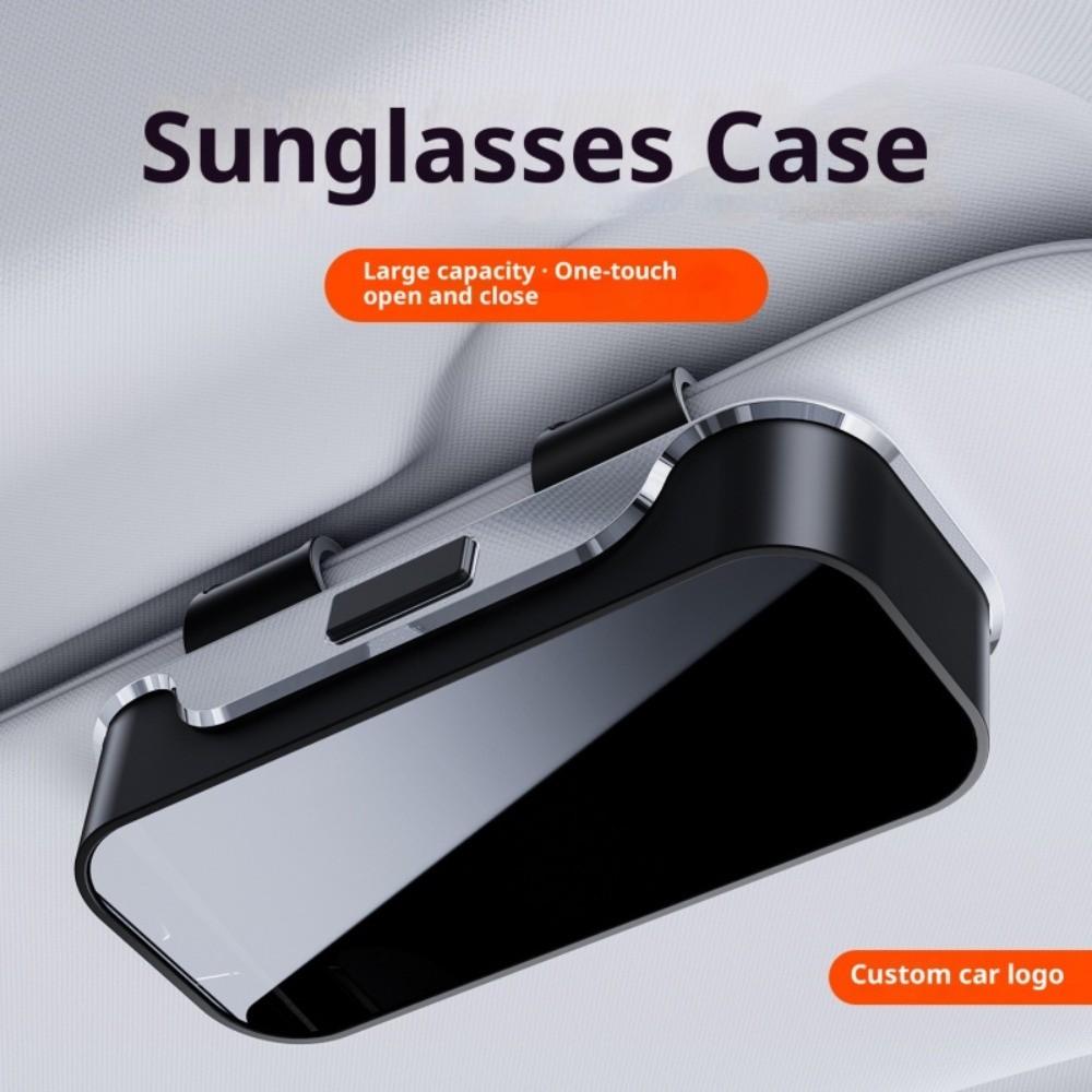 Flocking Inner Auto Sunglasses Organizer Premium Car Sunglasses Holder Car Interior Accessories