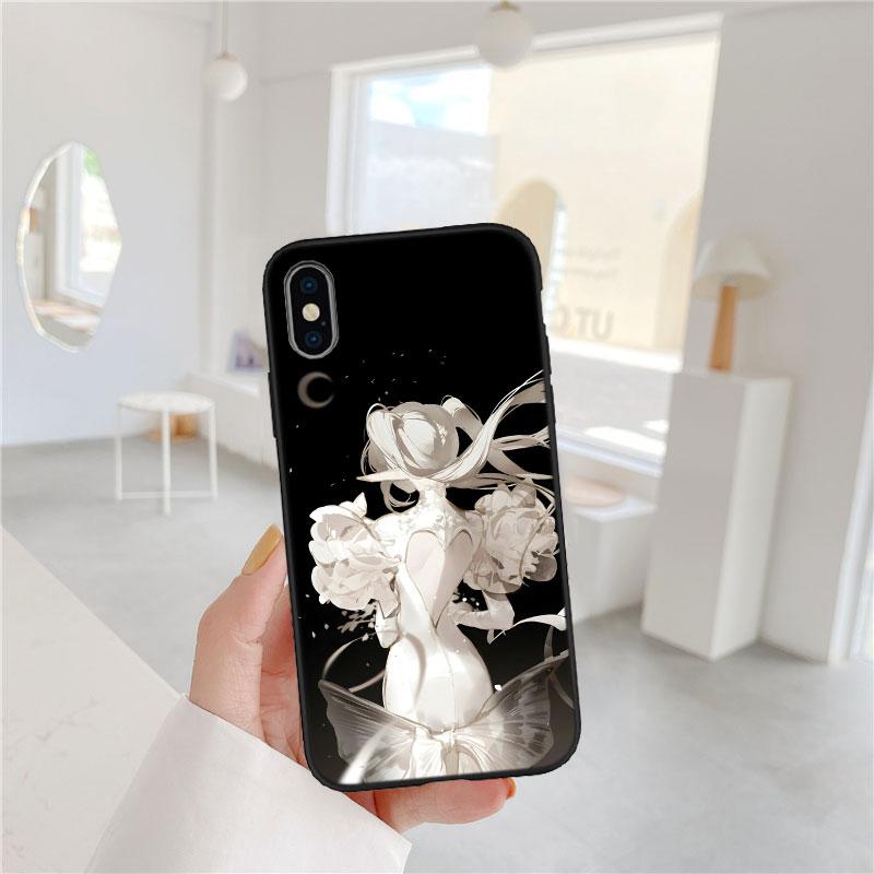LO42 F-Frieren Soft Shell Phone Case for Xiaomi Poco C40 C50 C51 C55 C65 C71 C75 F3 F5 F6 F7 M2 M3 Pro Ultra