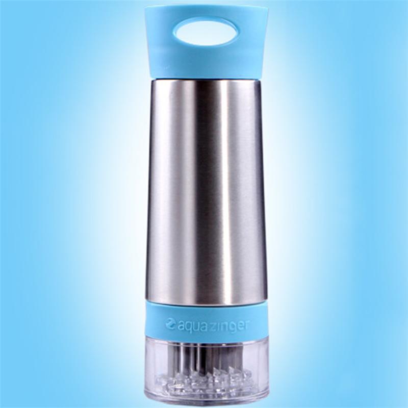 

Flavor Aqua Zinger Infuser Flavored Water Fresh Fruit By Zing Anything Bottle синій