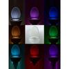 1pc 16-Color Led Toilet Seat Light With Motion Sensor For Bathroom Bathroom Decor Fall Decor
