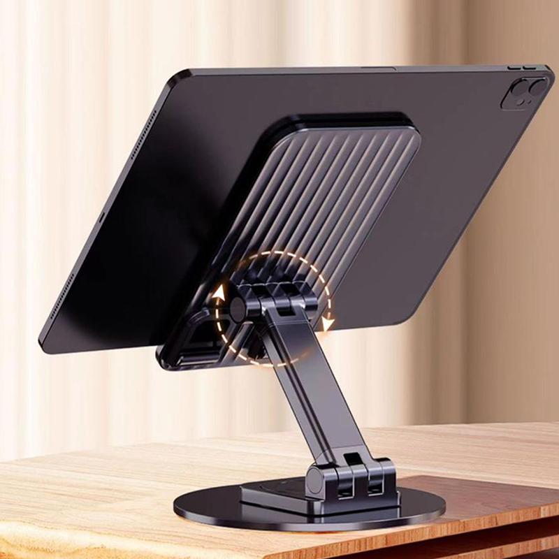 360° Drehbarer Faltbarer Desktop Handyhalter Faltbarer Fauler Universeller Tablet Tragbarer Handy-Ständer für Telefon