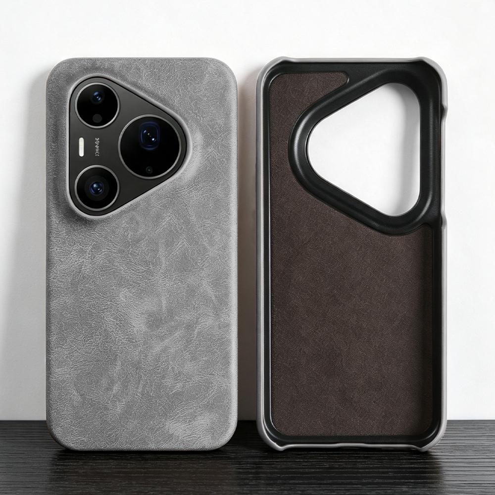 Custodia in Pelle Soft Touch per Huawei Pura 90 Pro Max 80 Ultra Mate 80 Pro Max RS 50 60 70 Pro Cover Posteriore