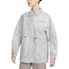 Nike Forward Mesh Collar Long Sleeve Jacket Women Outerwear Smoke-Grey DZ0749-077