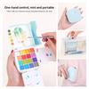 Languo Watercolor Palette Set 16 Colors Mini Portable Solid Watercolor Pigment Set Travel Paint Palette For Painting Writing