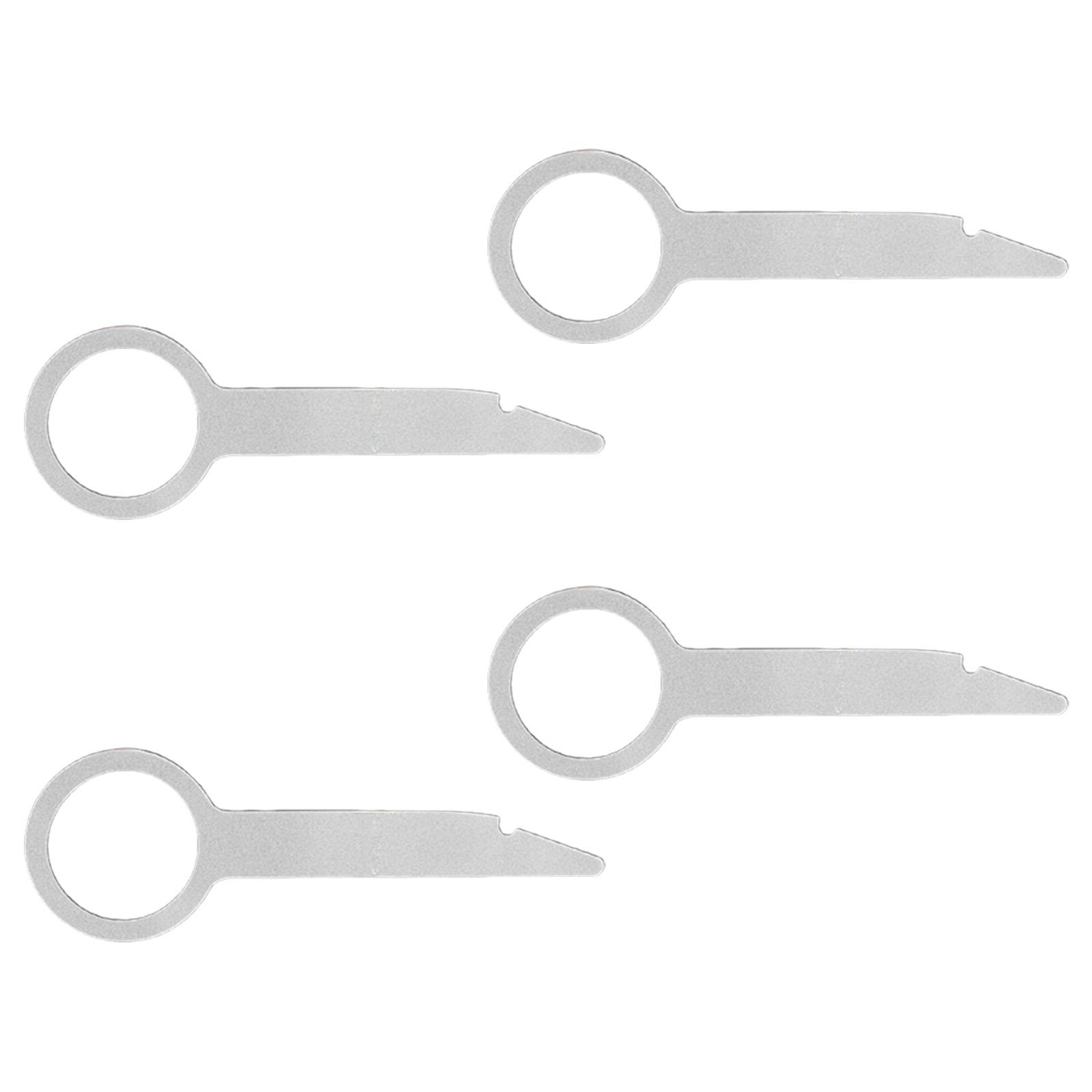 4 Pieces Car Player Removal Instrument Kit Auto Entertainment Removal Instruments for Factory & Aftermarket Head Unit