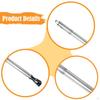 1/2 Inch Offset Extension Wrench, Impact Wrench Extension, 43 Cm Universal for