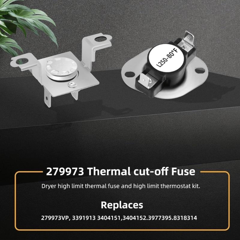 WP3387747 Dryer Heating Repair Set Appliance Repair Component Appliance Part for Dryer Longevity And Clothes Protection