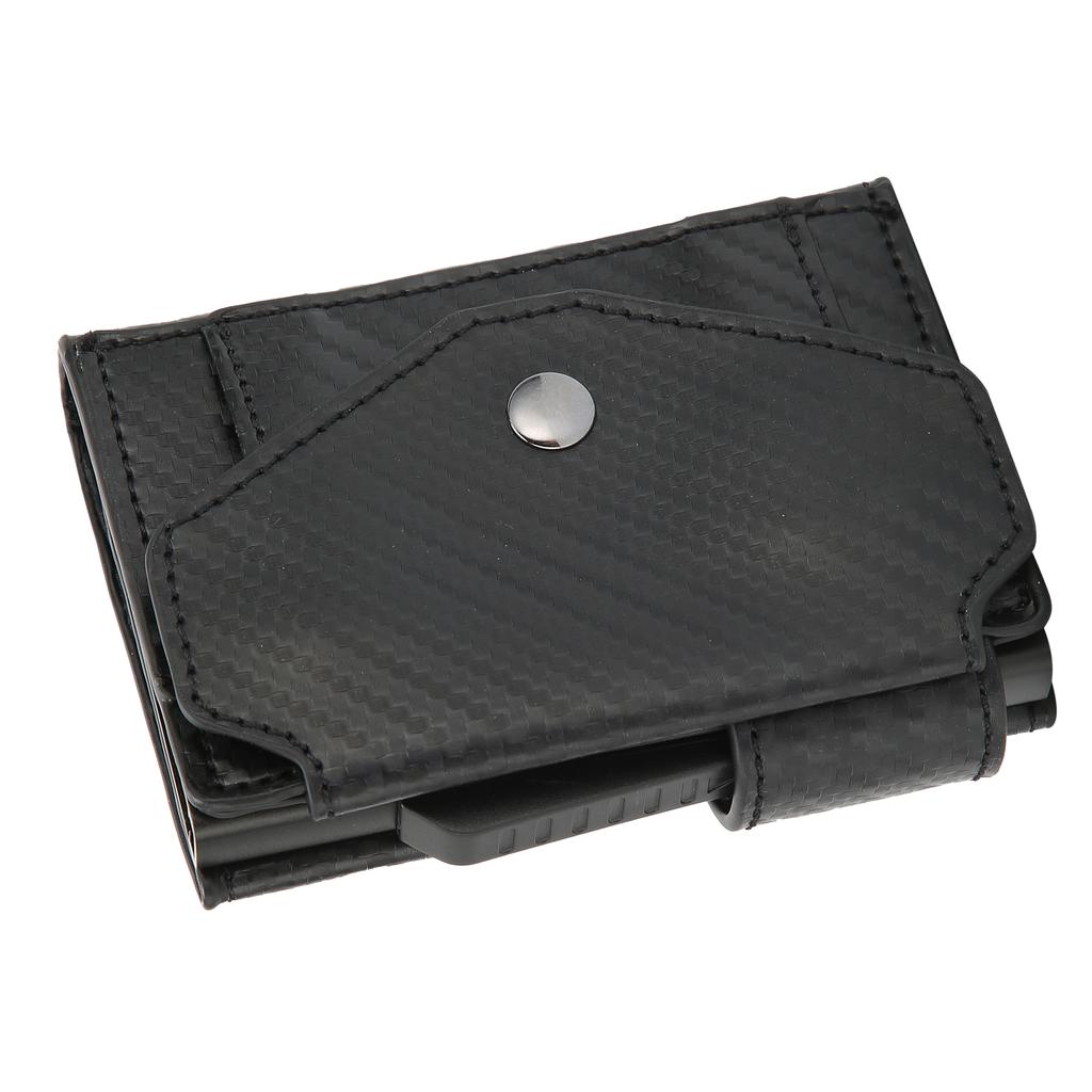 Auto Credit Card Holder Anti Theft Men Wallet Credit ID Cards Case Bag for Daily Use