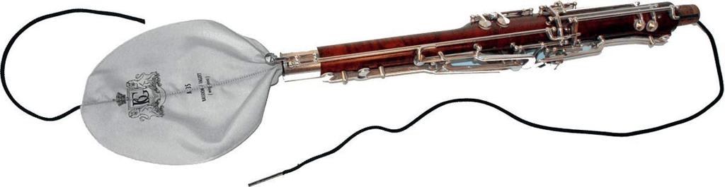 BG SWAB Bassoon Wing Joint Strap, Bamboo Silk, A35
