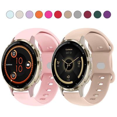 Curea de 18 mm pentru Garmin Venu 3S 2s Respirabilă Moale Bandă Sport de 18 mm pentru Garmin Move 3s/265S 255S/vivoactive 4s/Active S
