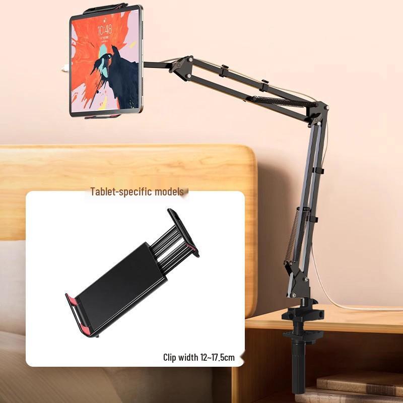 Adjustable Cantilever Phone & Tablet Stand for Bedside or Desktop Use