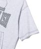 BUNKERBUSTER Contrast Stitch Lettering Hoodie Short Sleeve T-Shirt Mq7Tu424_Light Grey