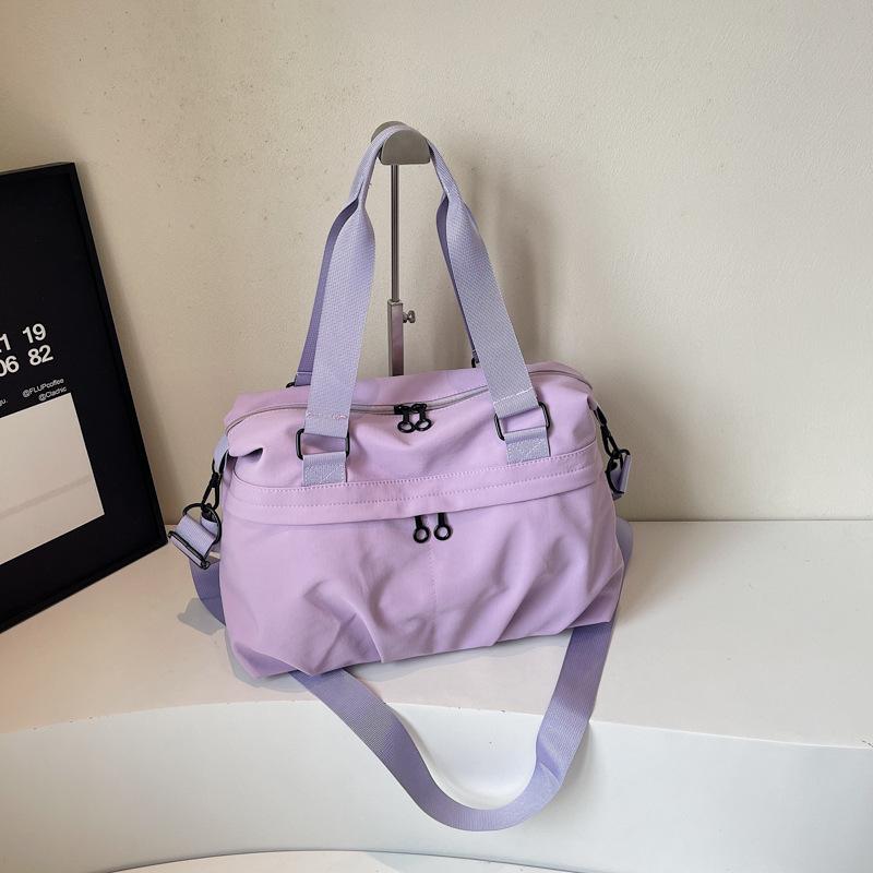 Large-capacity Casual Canvas Travel Bag for Men and Women, New Short-distance Business Trip Duffel Bag, Shoulder Crossbody Swimming Training Bag