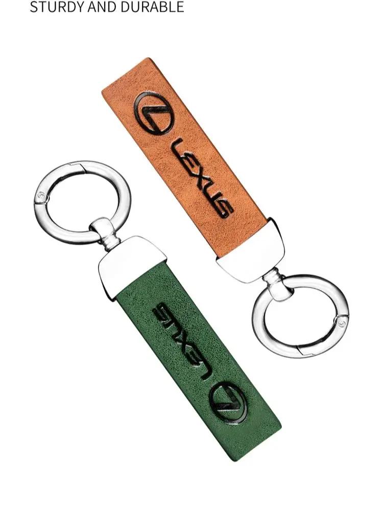 For Lexus F Sport Smart Control Protect ES LM GS IS NX RX LX LS RX300 Car Key Chain Personalized Anti-theft Unisex Keyring