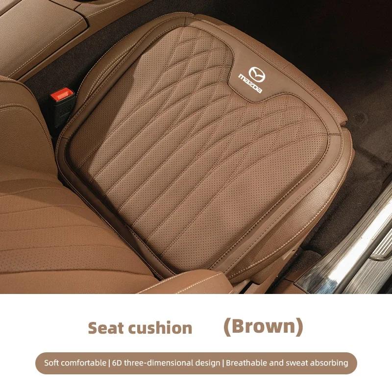 

2025 Hot Car Seat Cushion Cover Lumbar Support Waist Cushioning For Mazda 2 3 6 5 Atenza CX3 CX5 MX5 CX7 Axela CX30 CX90 CX60 CX