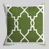 Green Fresh Geometric Print Pattern Pillowcase Suitable for Home Living Room Sofa Car Decorative Cushion Cover